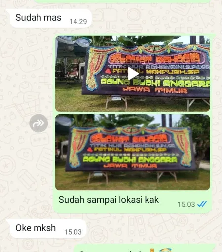Pengiriman Papan Bunga Tengaran